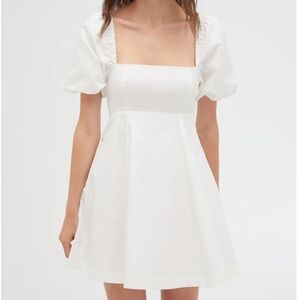 Hill House Matilda White Mini Dress